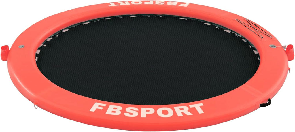 Inflatable Dock Floating Platform, 8ft Inflatable Water Hammock Floating Deck for Lake W/Cupholder, Round Floating Ring Float Ring, Pool Float Raft Lounger Island Platform Pad