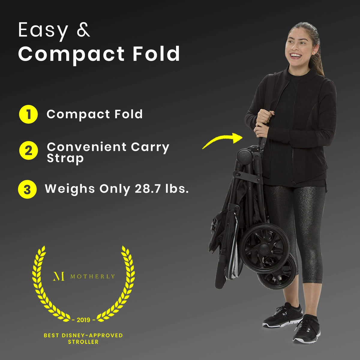 Jeep Destination Ultralight Side x Side Double Stroller