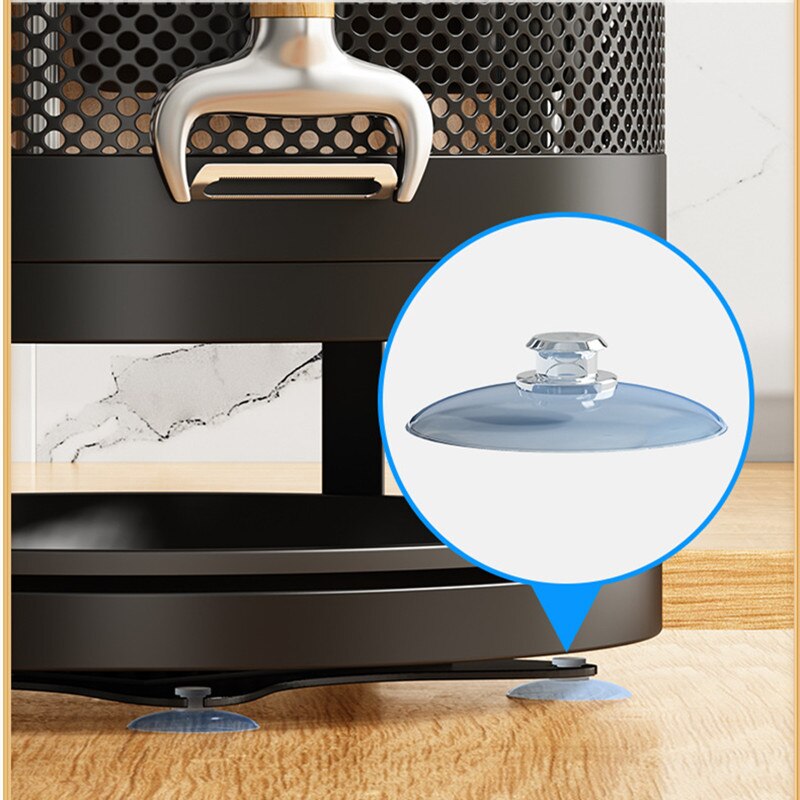 360�� Rotating Kitchen Organizer Shelf Box