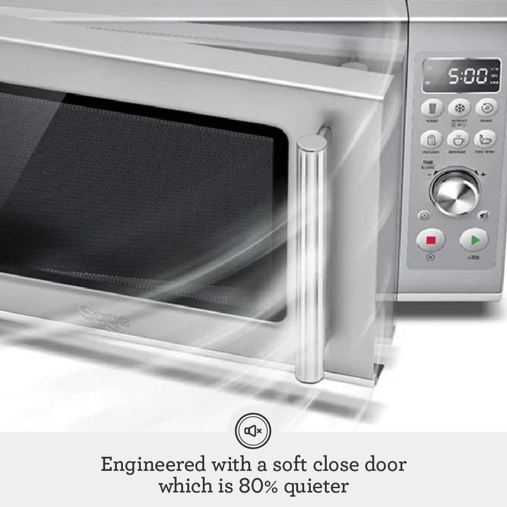 Breville BMO650SIL1BUC1 Compact Countertop Microwave