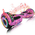 SIMATE 6.5" Hoverboard with Bluetooth & LED Lights