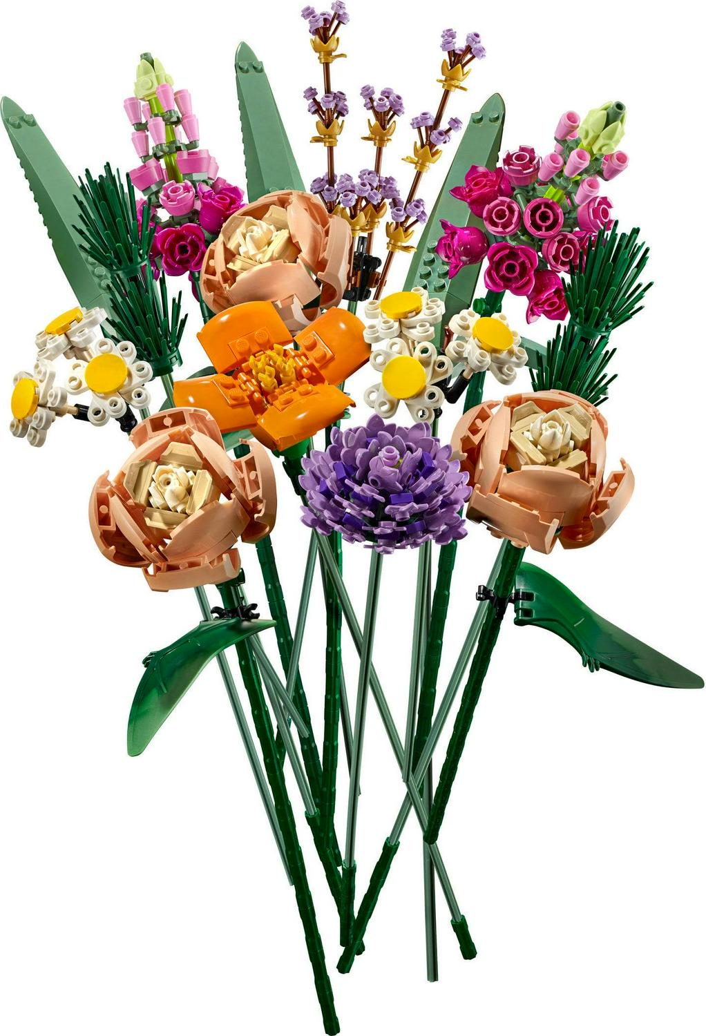 Flower Bouquet 10280,A Unique Flower Bouquet and Creative Project for Adults (756 Pieces)
