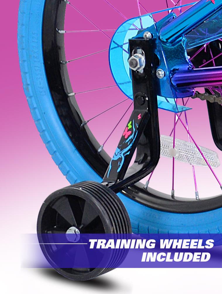 Genesis 18 Illusion Girl's Bike, Blue/Purple