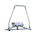 Aeroski 2.0 Ski Fitness Workout Machine with Recoil Spring Resistance, Gray