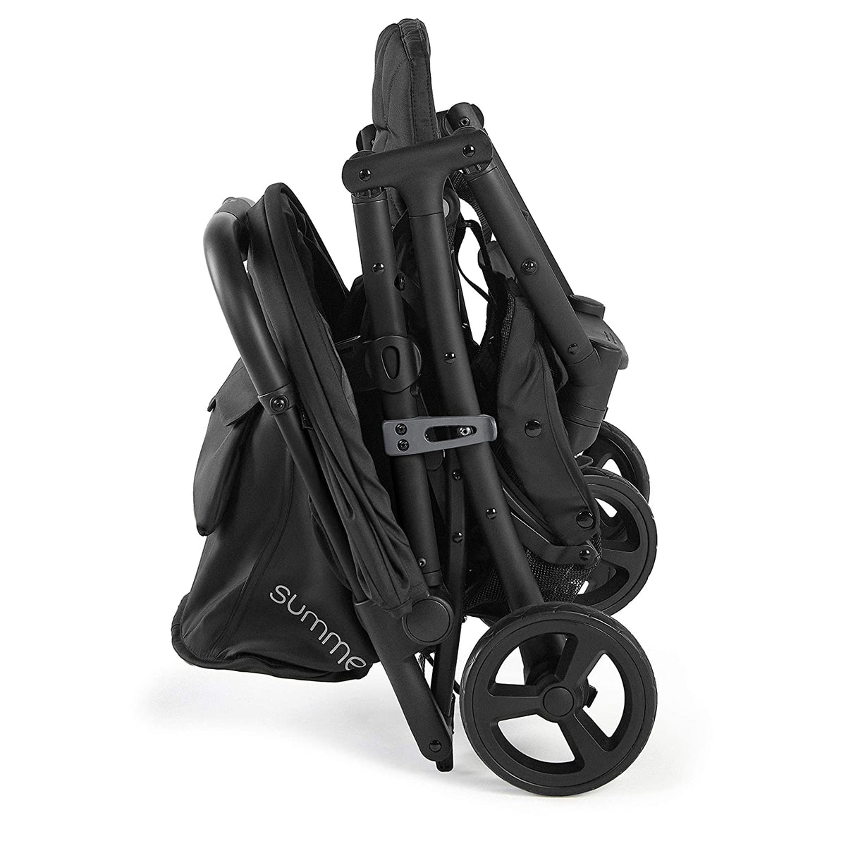 3Dpac CS+ Double Stroller, Black ?C Car Seat Compatible Baby Stroller ?C Lightweight Stroller with Convenient One-Hand Fold