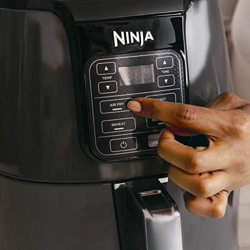 Ninja AF101 Air Fryer, 4 Qt, Black/gray
