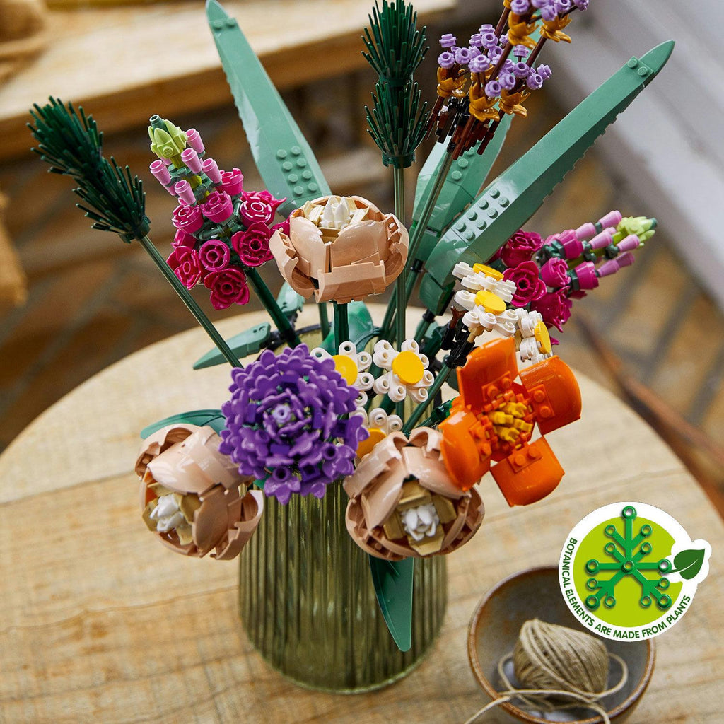 Flower Bouquet 10280,A Unique Flower Bouquet and Creative Project for Adults (756 Pieces)