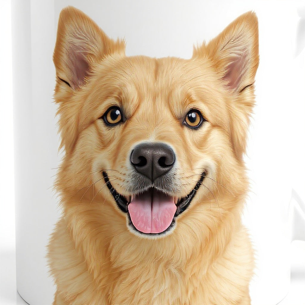 High-resolution printed pet illustration with vibrant scratch-resistant ink