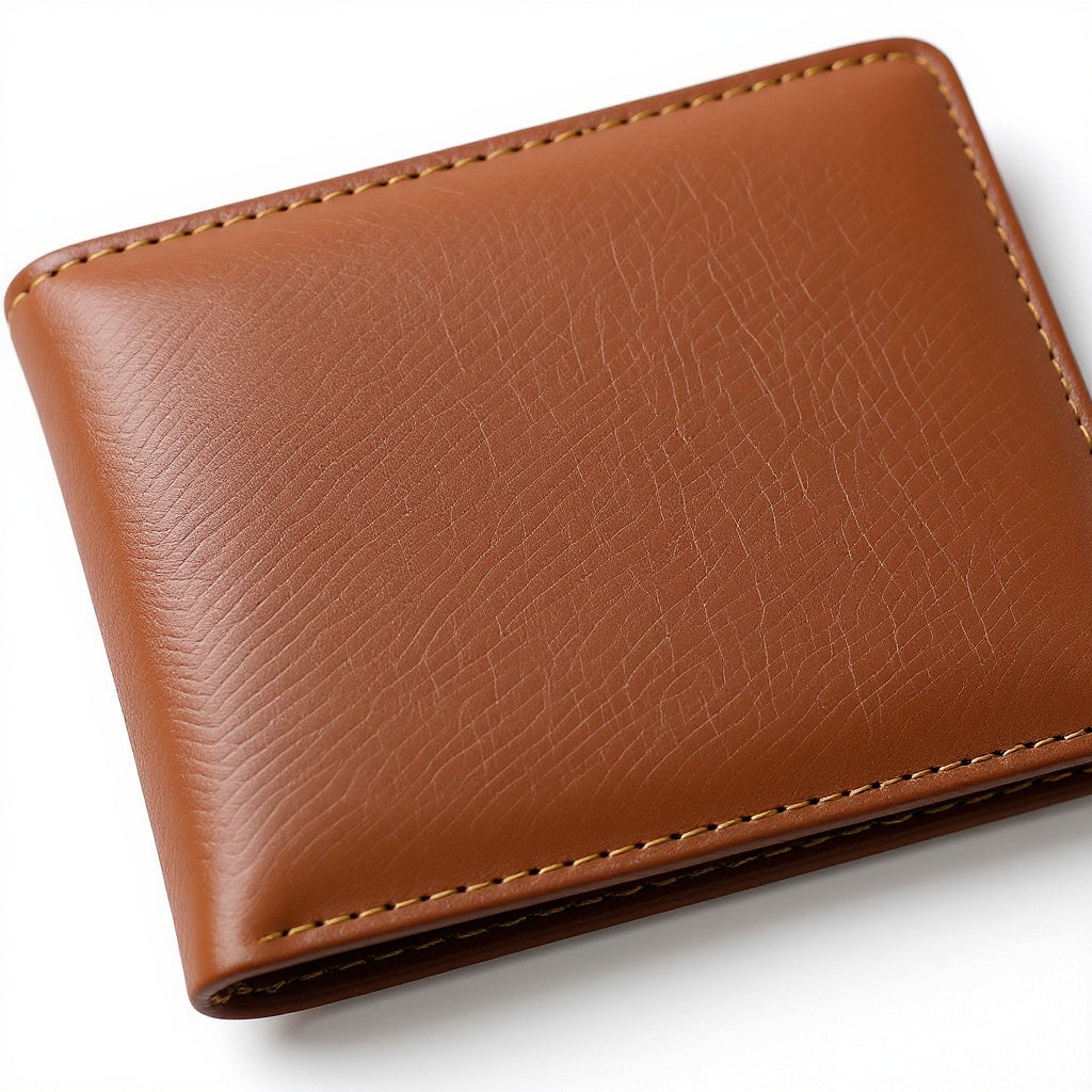 Close-up of supple crazy-horse leather patina and heavy-duty contrast stitching