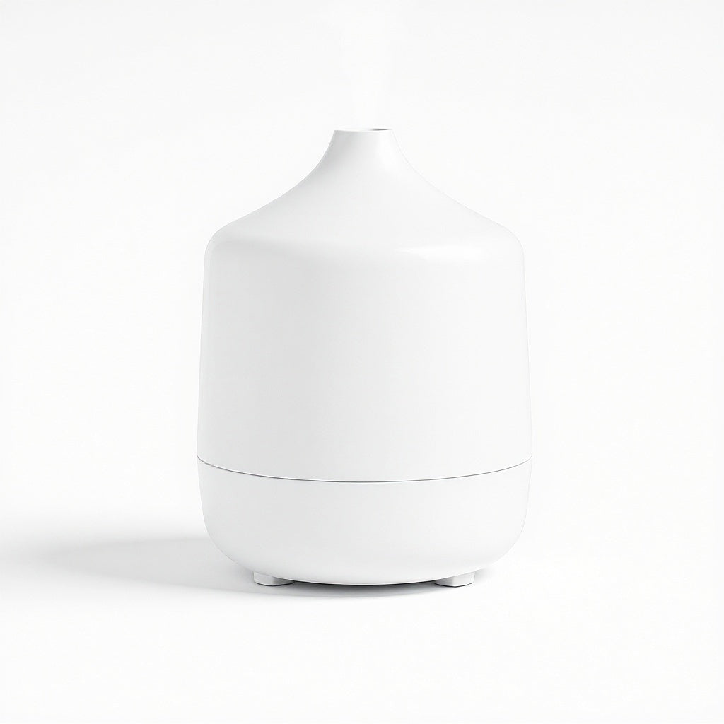 Top view of BPA-free water reservoir showing easy-fill line and auto-shutoff sensor