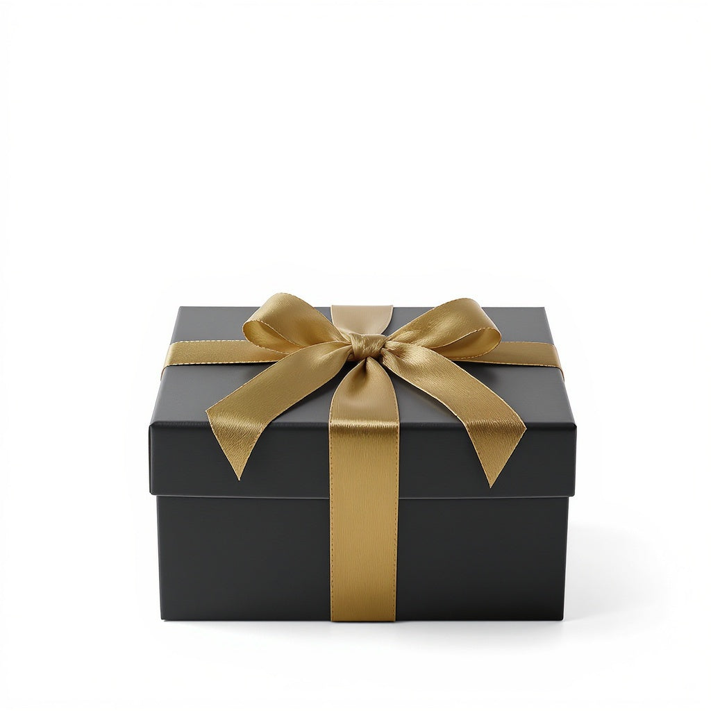 Luxury gift box of 16 handcrafted dark chocolate artisanal dessert truffles