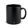 12oz smart temperature control coffee mug with USB-C charging coaster in matte black