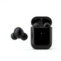 True wireless Bluetooth earbuds with 30-hour battery life and charging case in black