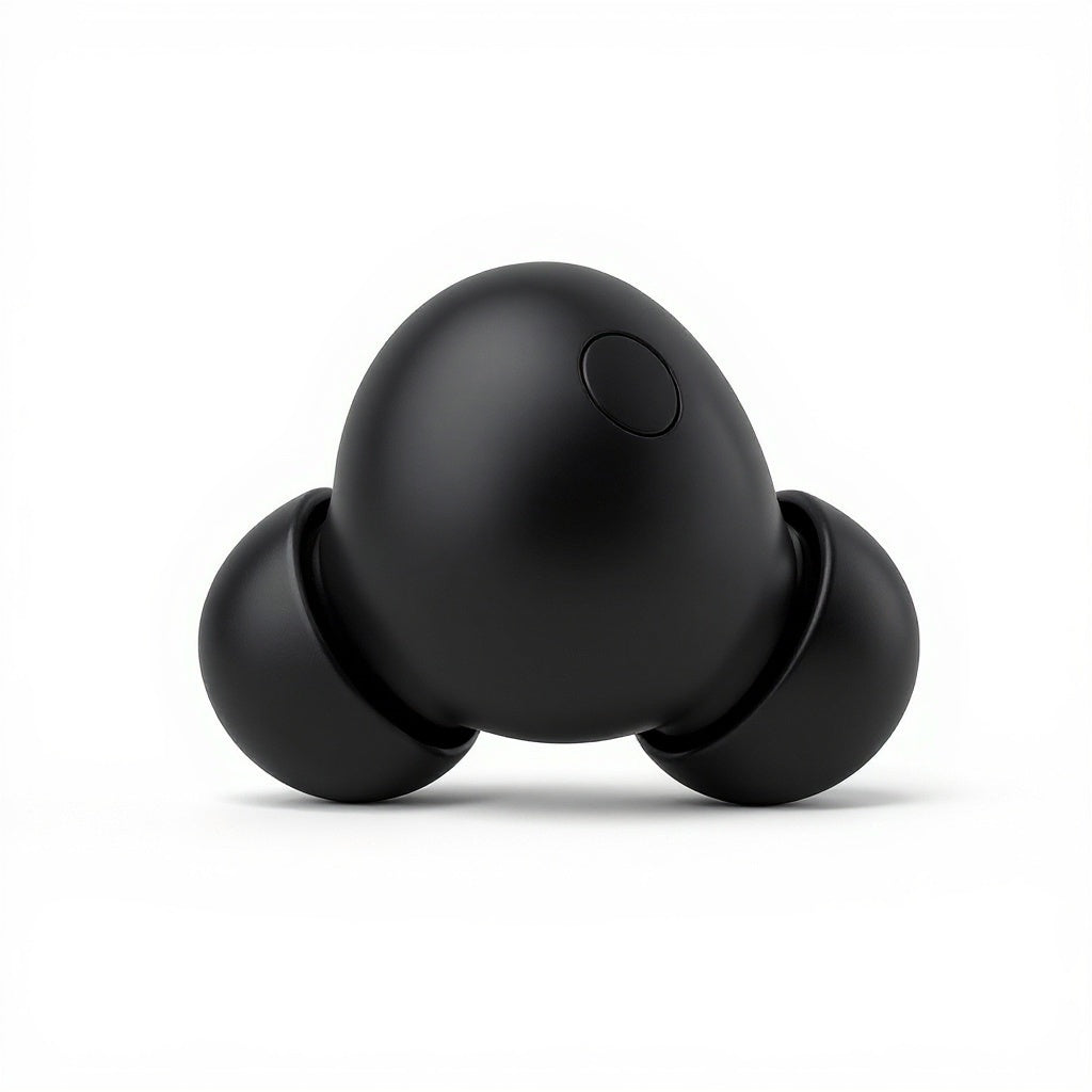 Ergonomic soft silicone ear tip profile and active noise cancellation microphone