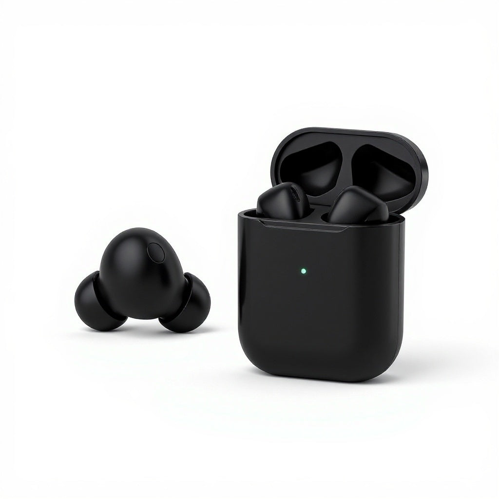 Pocket-sized wireless charging case with LED battery indicator lights